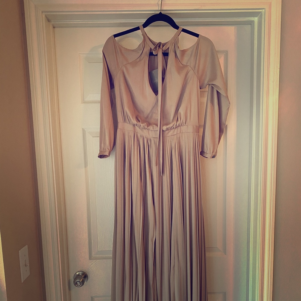 Anthropologie Leifsdottir pleated dress BNWT